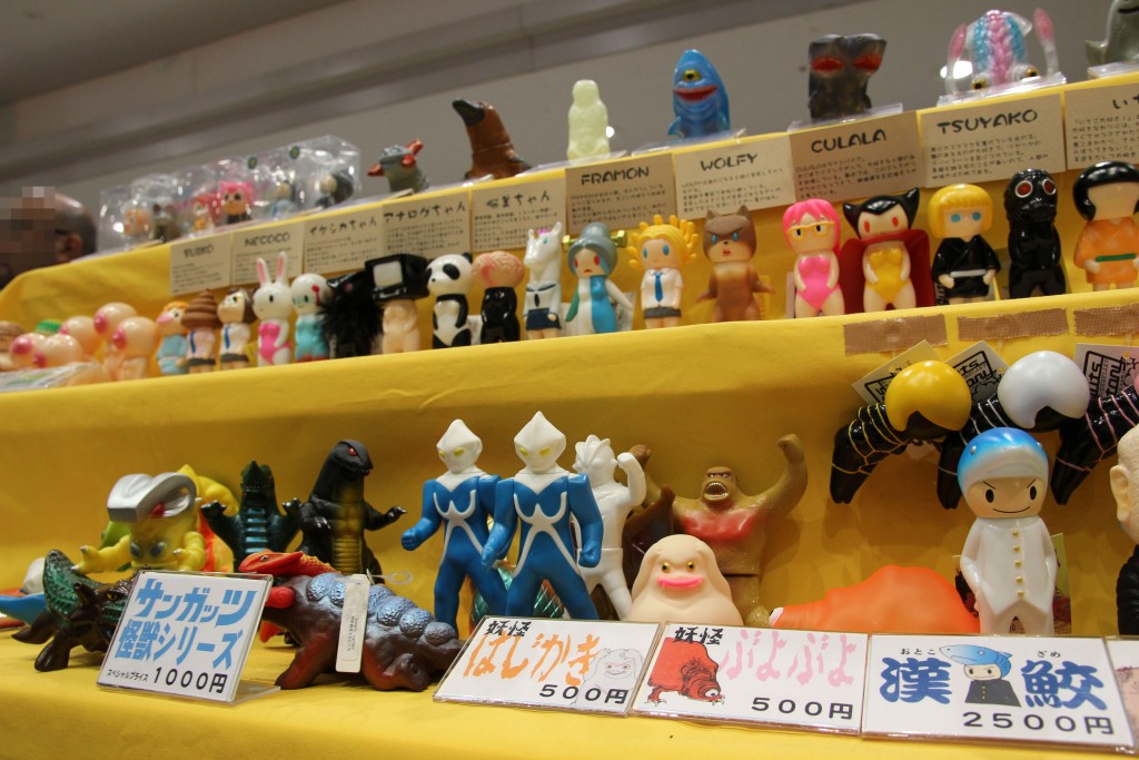 デザインフェスタ vol.41~<その1>ソフビの世界~サンガッツ・ヤモマーク・てんぐちん・てんぐアート・ドル・ロッフォ