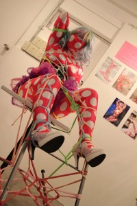 ZENTAI ART@原宿デザインフェスタギャラリー<その3>~ゼンタイ×ロープ ミニパフォーマンス 椿あると&渡邊みり