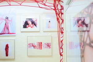 【Red　一鬼のこ展】つながる運命の赤い縄を辿って。